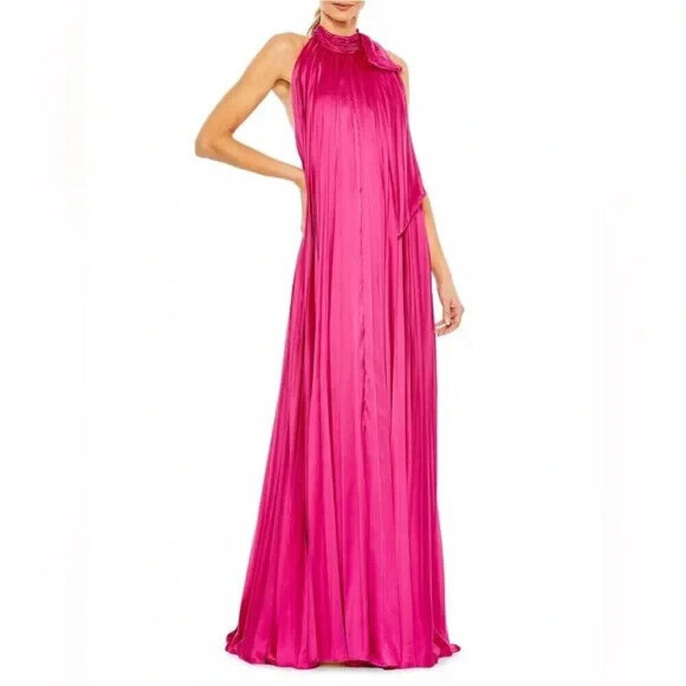 Mac Duggal Pink Maxi Dress